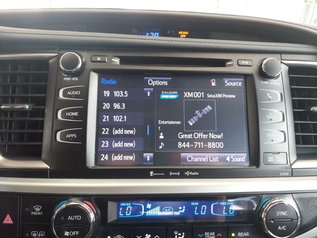 2019 Toyota Highlander Hybrid XLE