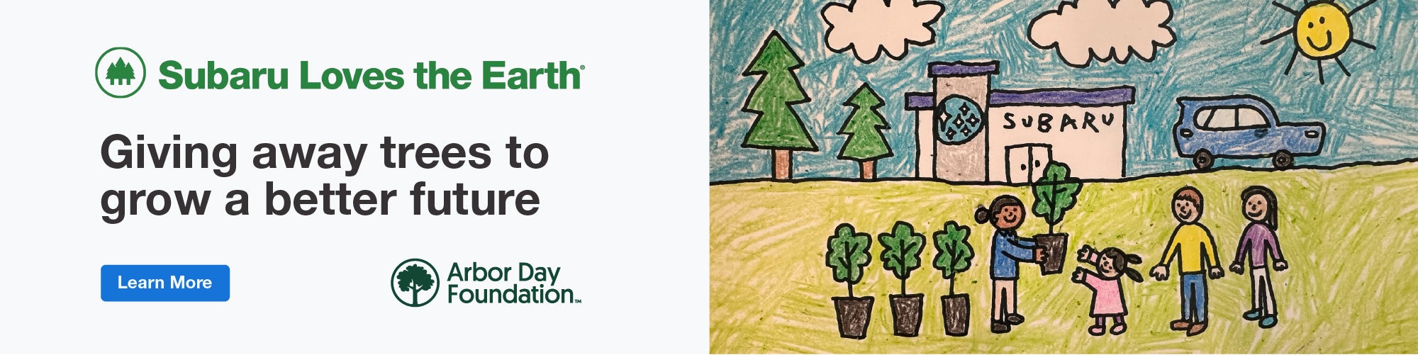 Subaru Loves the Earth.